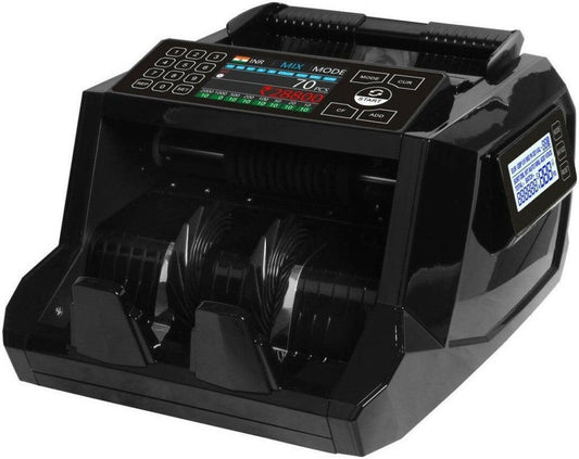 Bankos -4080 Mix Note Value Counting Machine with Fake Note Detection - Perfect Computer Agencies