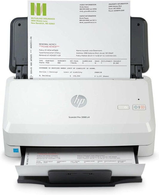 HP ScanJet Pro 3000 s4 Sheet-Feed Scanner - Perfect Computer Agencies