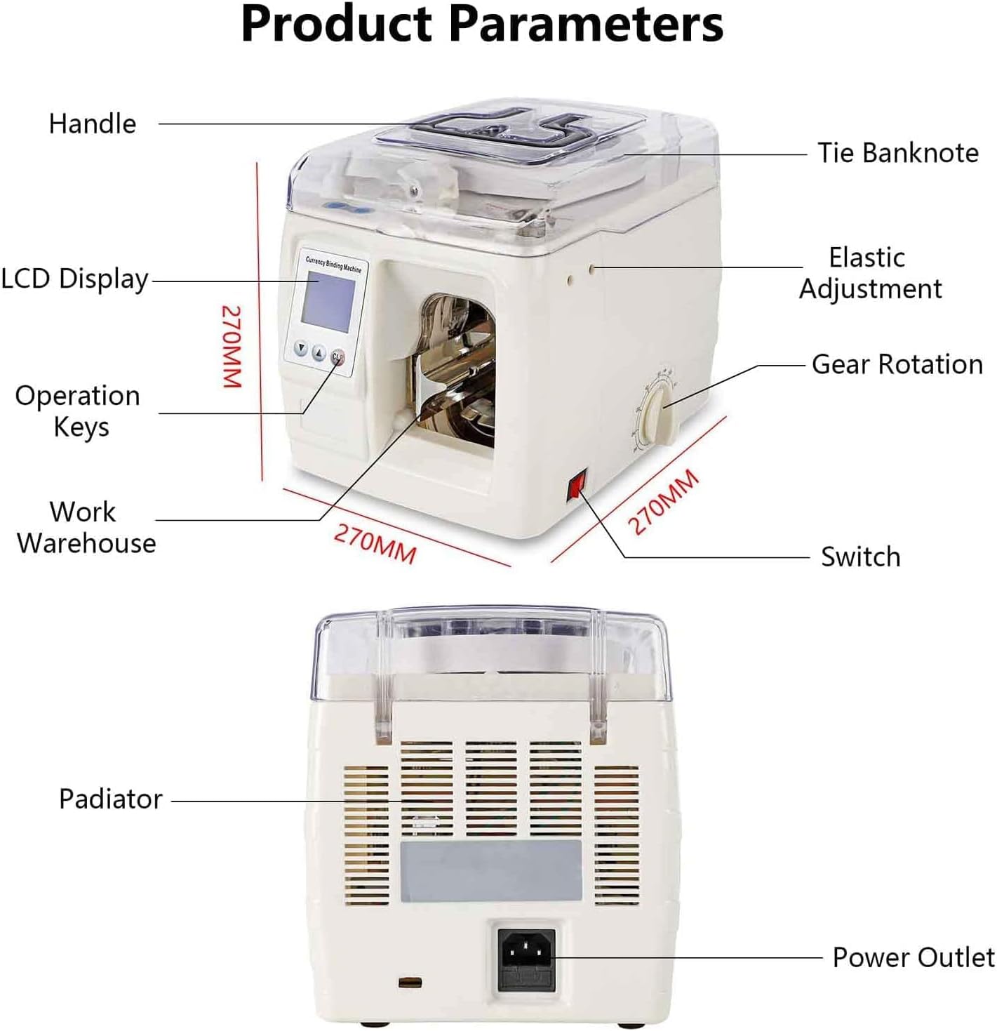 Note Binding Machine/Single Packet