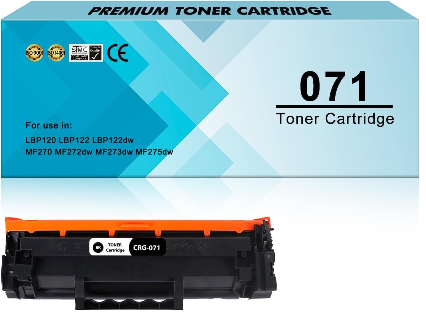Toner Cartridge for LBP121dn ,LBP122dw ,MF271dn ,MF272dw ,MF274dn ,MF275dw Black Ink Toner - Perfect Computer Agencies
