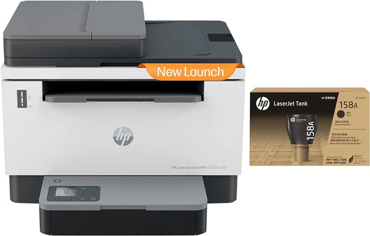 HP LaserJet Tank MFP 2606sdw, Wireless, Print, Copy, Scan - Perfect Computer Agencies