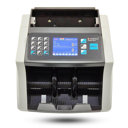 Bankos- IS3300 PRO Mini Note Counting Machine with Fake Note Detection.