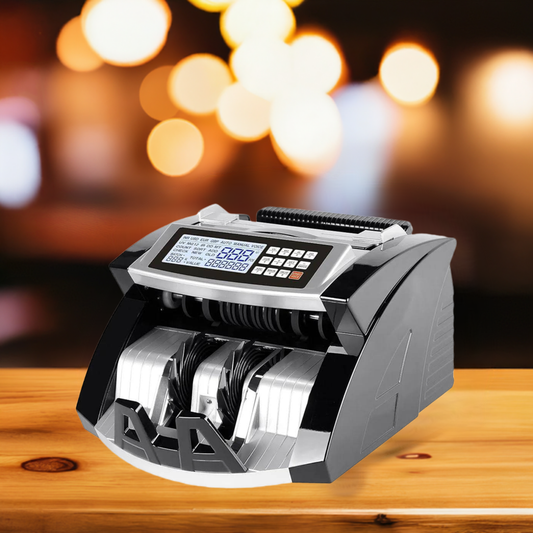 Bankos- 2080 Currency Counting with Counterfeit Notes Detection Counter Machine - Perfect Computer Agencies