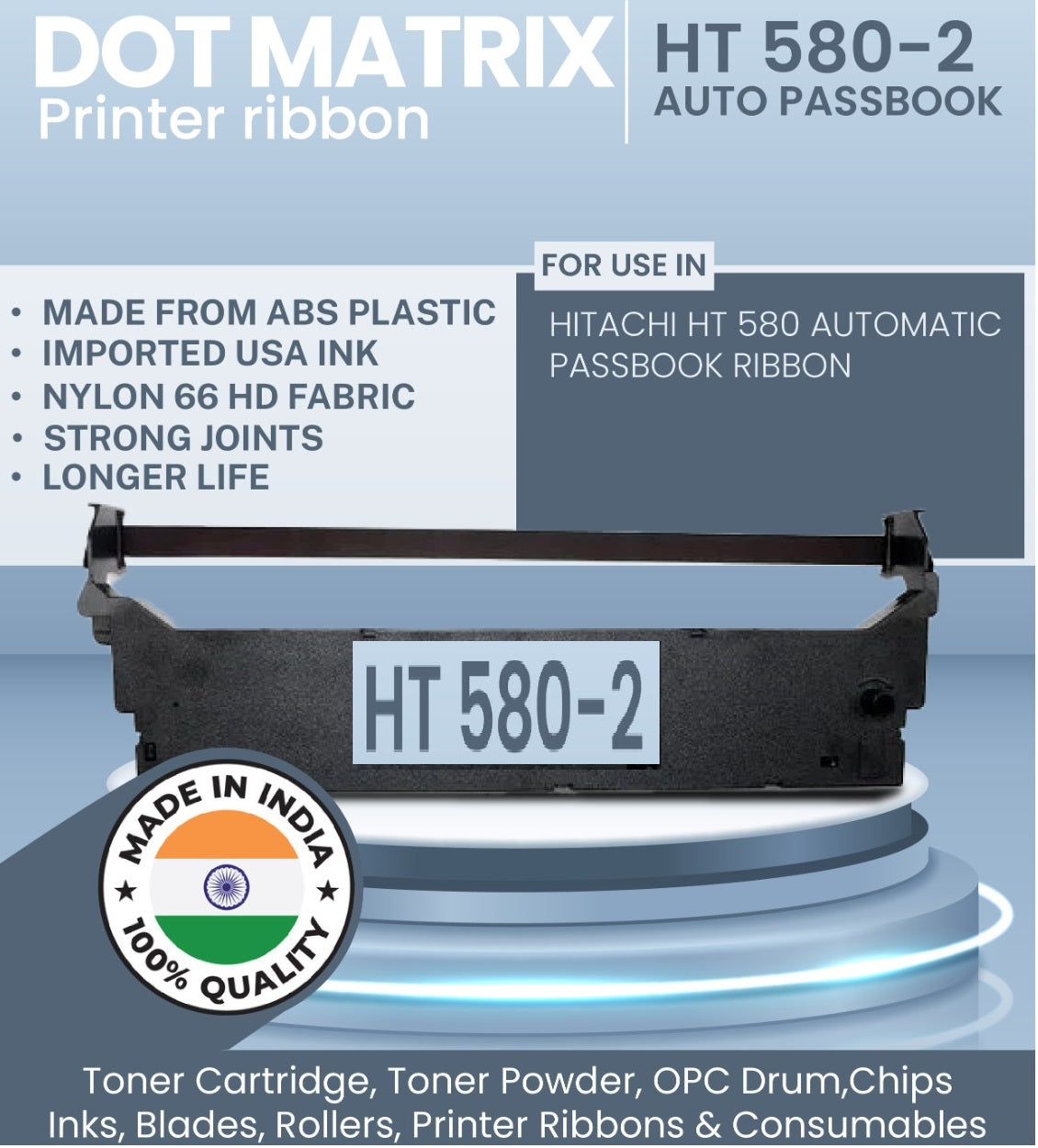 HITACHI Printer SELF Service PASSBOOK Machine Cartridge