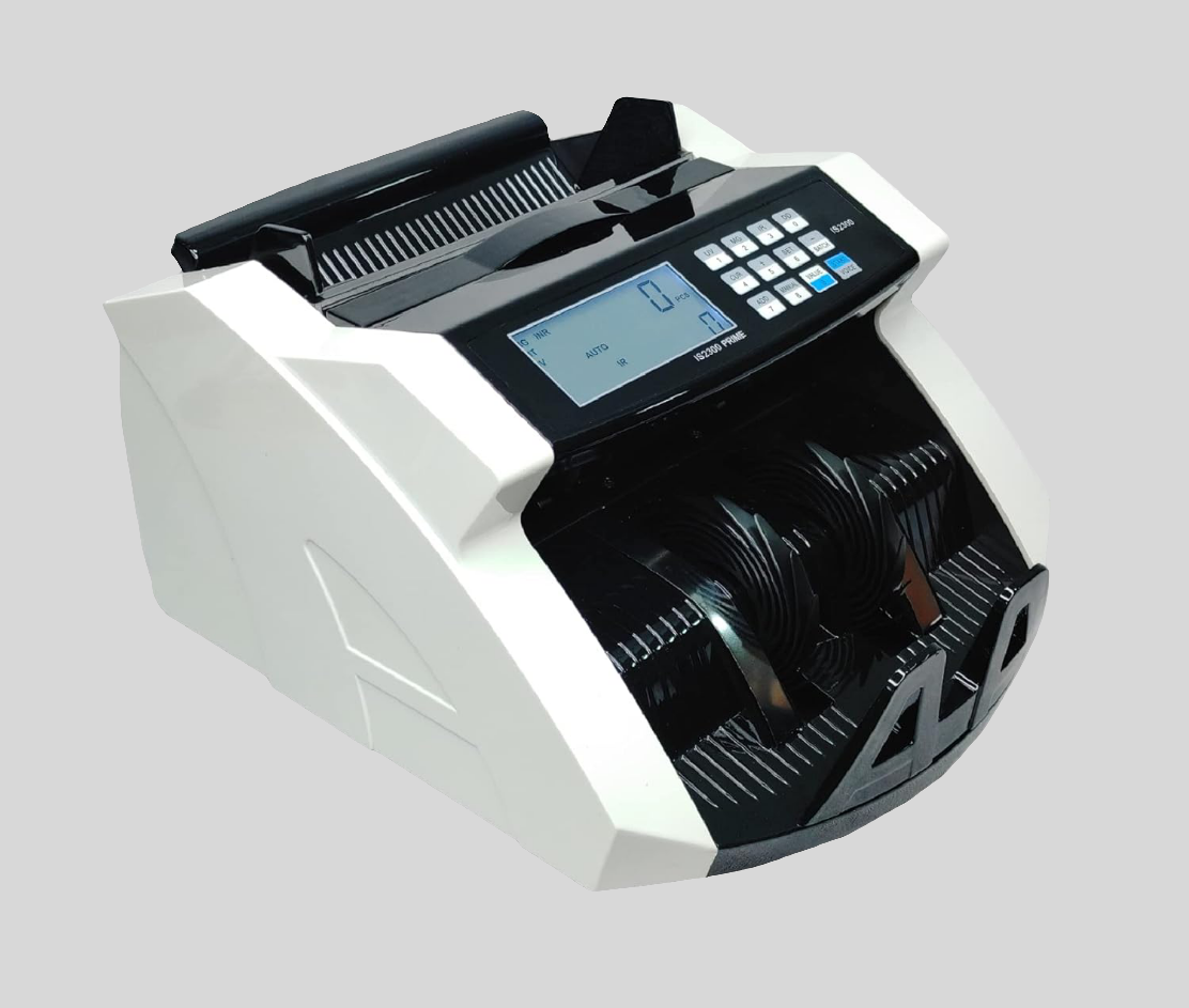 Bankos- IS2300 Prime Note Counting Machine with Fake Note Detection - Perfect Computer Agencies